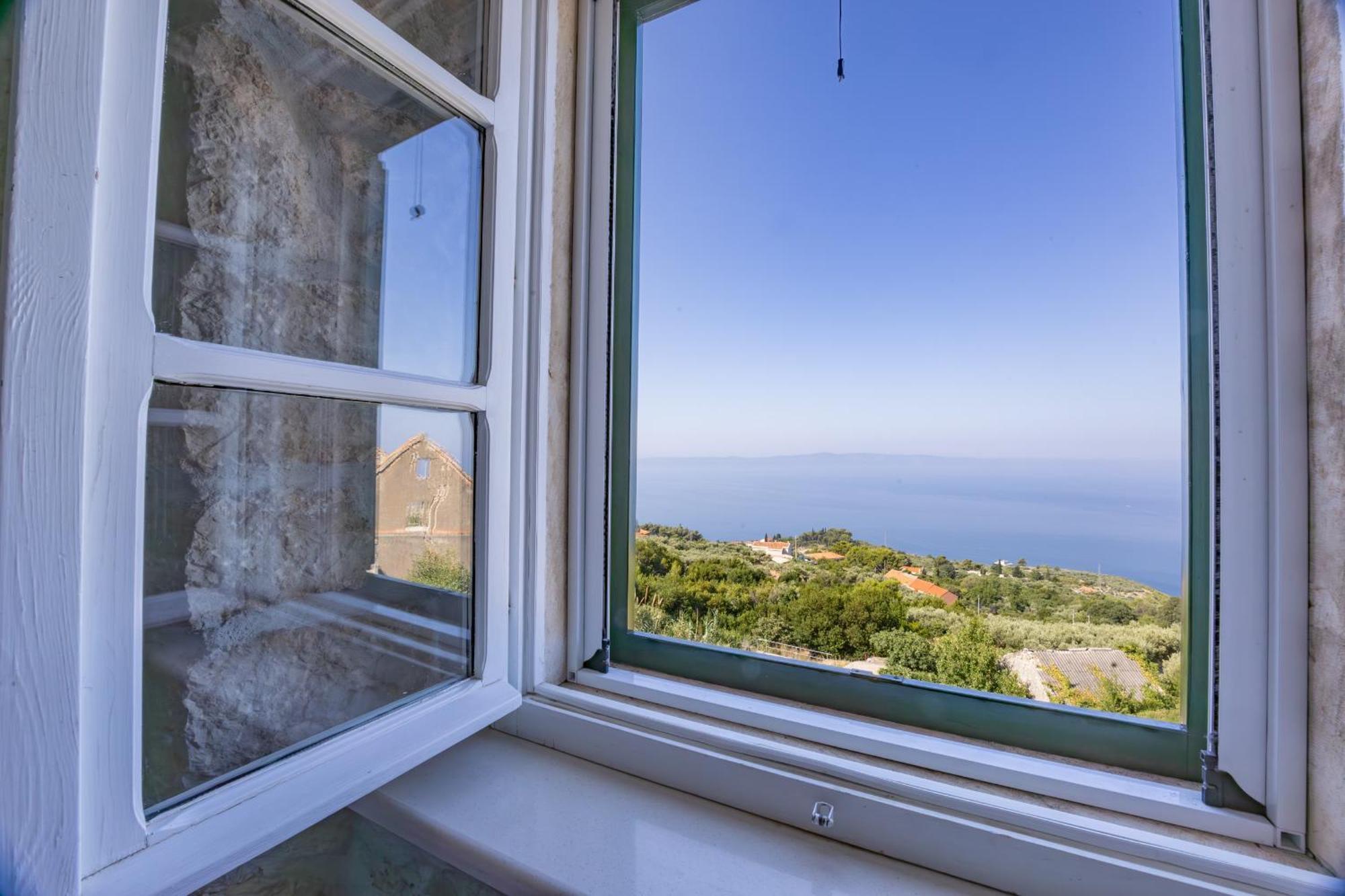 Villa Stone House Kurtic Stara Podgora Esterno foto
