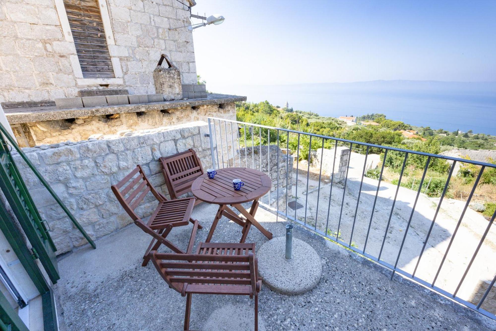 Villa Stone House Kurtic Stara Podgora Esterno foto