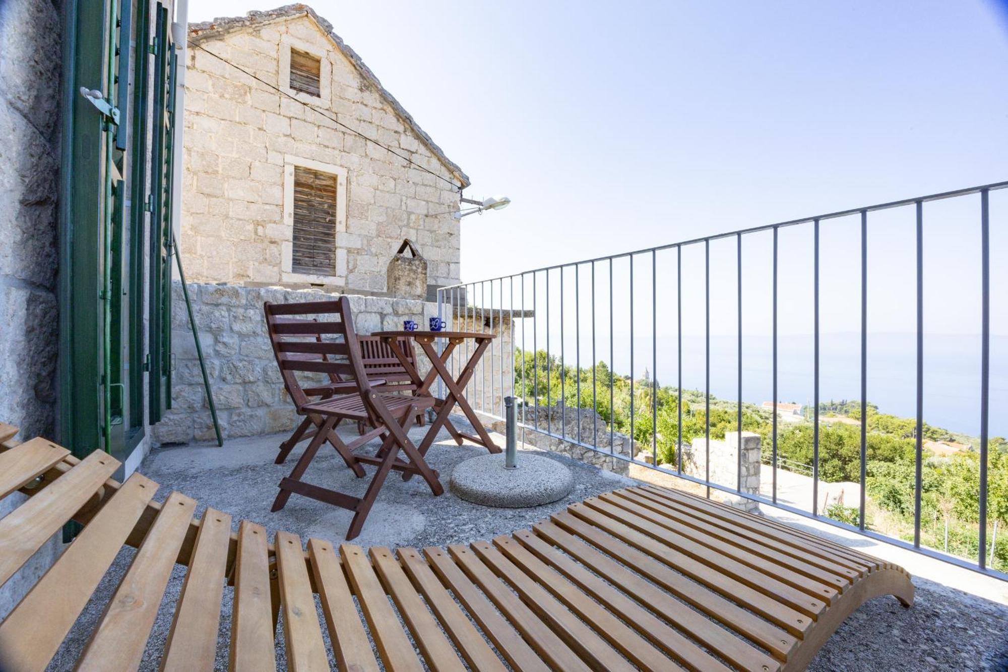 Villa Stone House Kurtic Stara Podgora Esterno foto